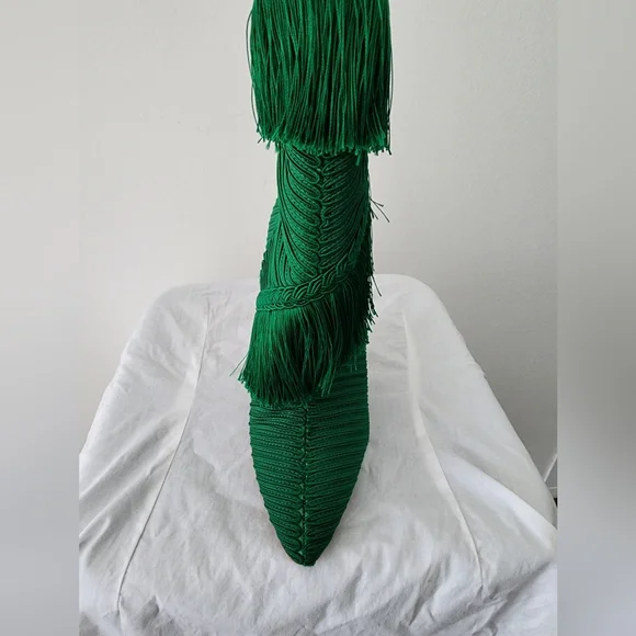 💚Aquazurra Soutage Tassel Bootie 💚 - Picture 5 of 11